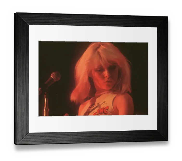 Framed Print : Blondie Performing In LA Framed Print : Blondie Performing In LA