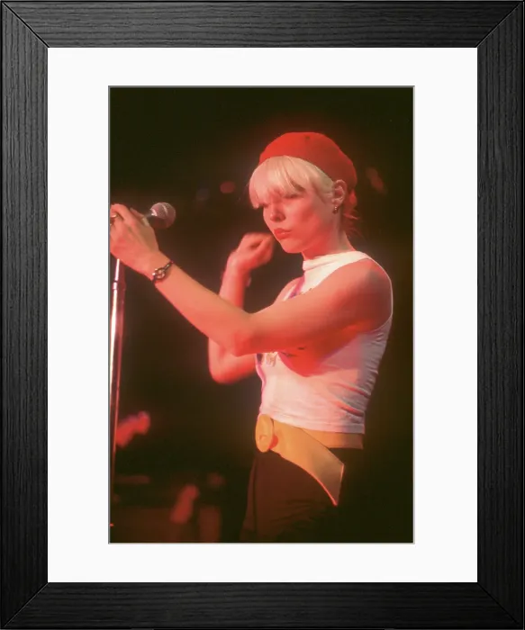 Framed Print : Blondie Performing In LA Framed Print : Blondie Performing In LA