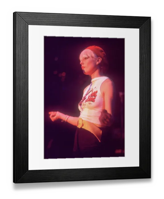 Framed Print : Blondie Performing In LA Framed Print : Blondie Performing In LA