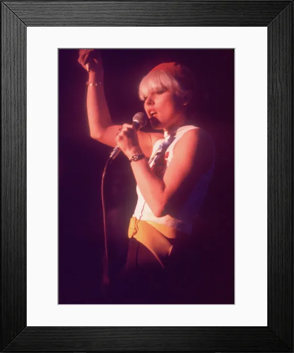 Framed Print : Blondie Performing In LA Framed Print : Blondie Performing In LA