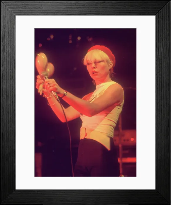 Framed Print : Blondie Performing In LA Framed Print : Blondie Performing In LA