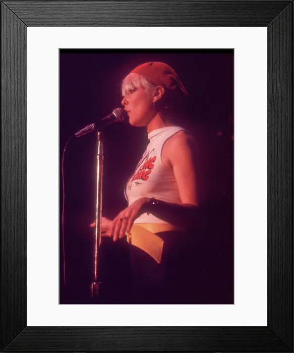 Framed Print : Blondie Performing In LA Framed Print : Blondie Performing In LA