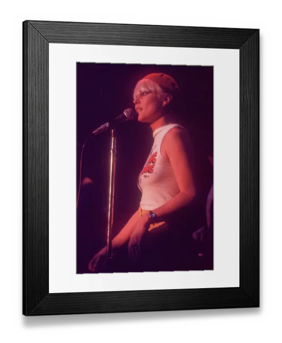 Framed Print : Blondie Performing In LA Framed Print : Blondie Performing In LA