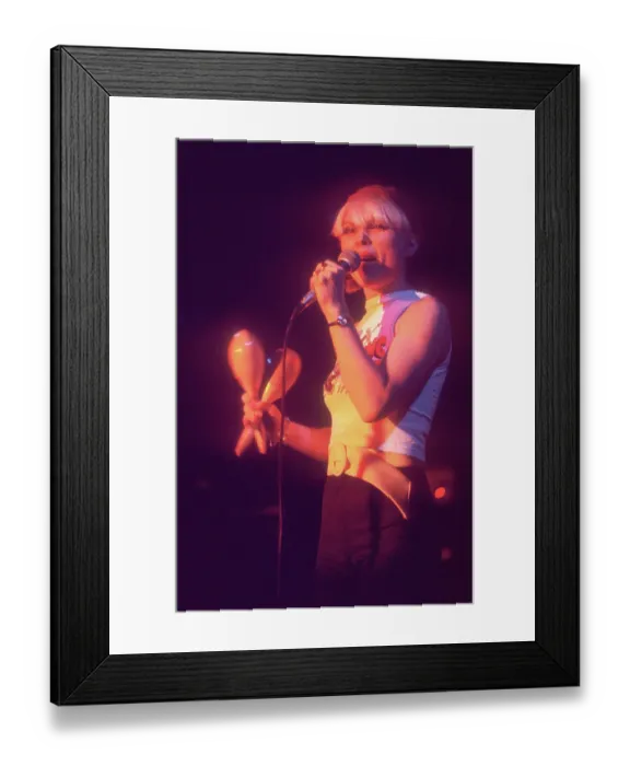 Framed Print : Blondie Performing In LA Framed Print : Blondie Performing In LA
