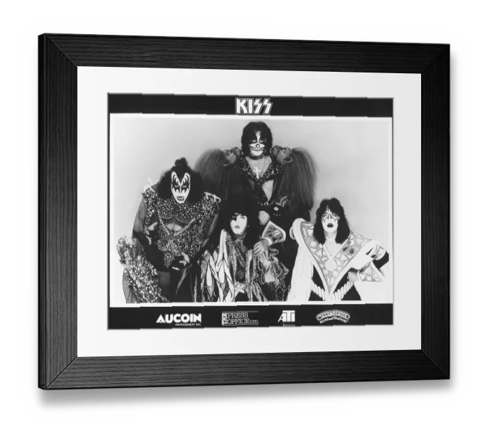 Framed Print : Kiss Portrait Framed Print : Kiss Portrait
