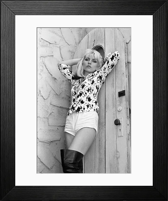 Framed Print : Blondie Portrait Session Framed Print : Blondie Portrait Session