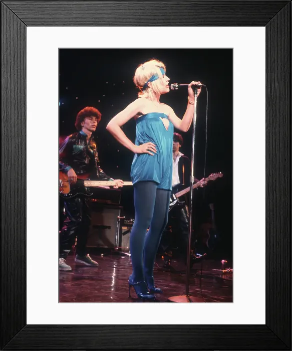 Framed Print : Blondie On Midnight Special Framed Print : Blondie On Midnight Special
