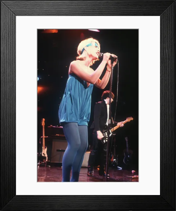 Framed Print : Blondie On Midnight Special Framed Print : Blondie On Midnight Special