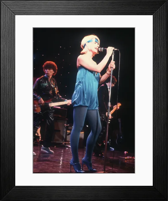 Framed Print : Blondie On Midnight Special