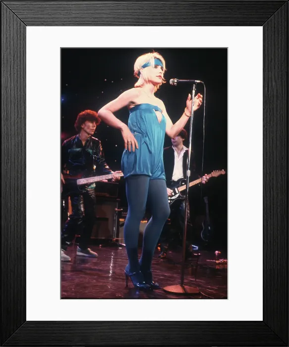 Framed Print : Blondie On Midnight Special