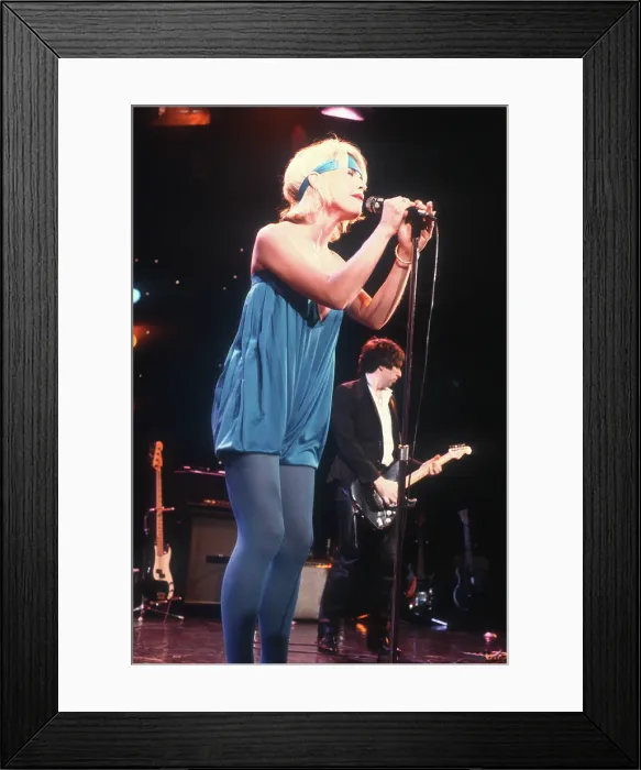 Framed Print : Blondie On Midnight Special Framed Print : Blondie On Midnight Special
