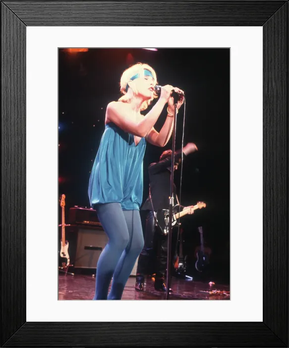 Framed Print : Blondie On Midnight Special Framed Print : Blondie On Midnight Special