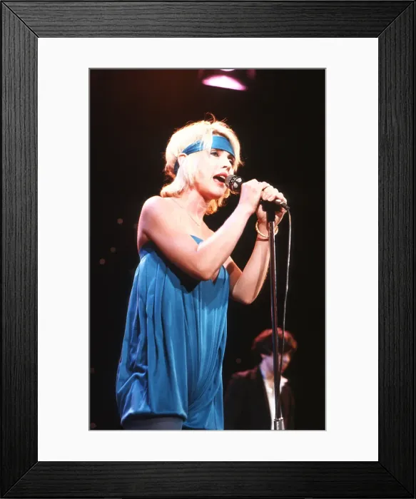 Framed Print : Blondie On Midnight Special Framed Print : Blondie On Midnight Special
