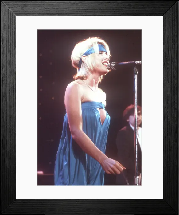 Framed Print : Blondie On Midnight Special Framed Print : Blondie On Midnight Special