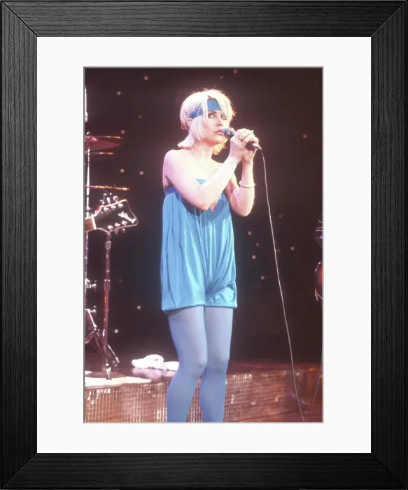 Framed Print : Blondie On Midnight Special