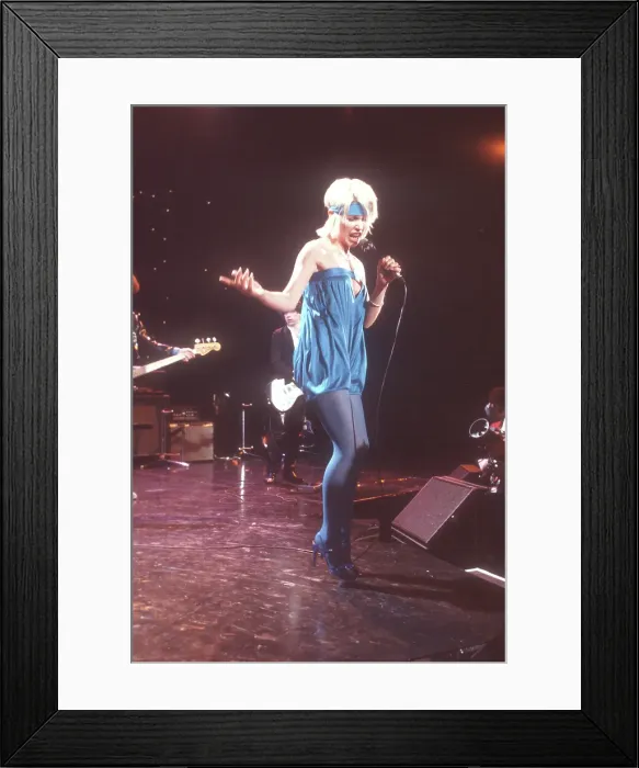 Framed Print : Blondie On Midnight Special Framed Print : Blondie On Midnight Special