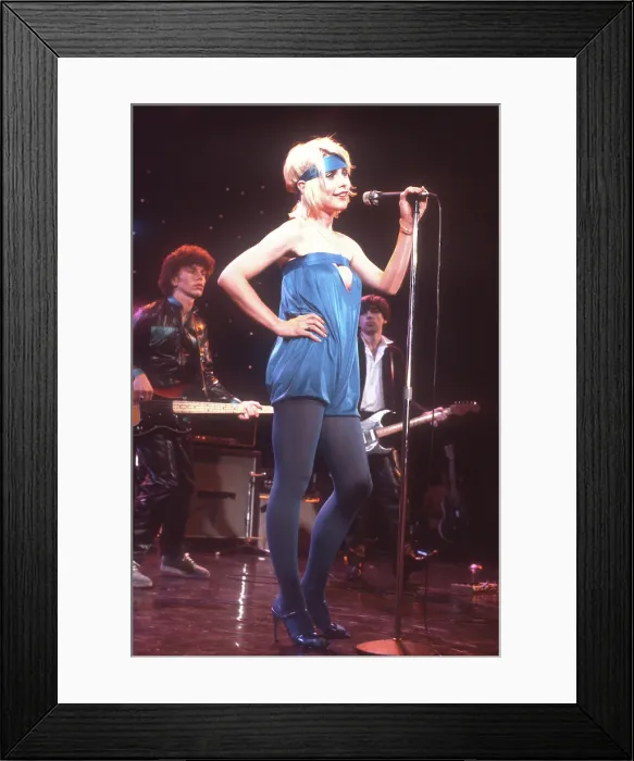 Framed Print : Blondie On Midnight Special