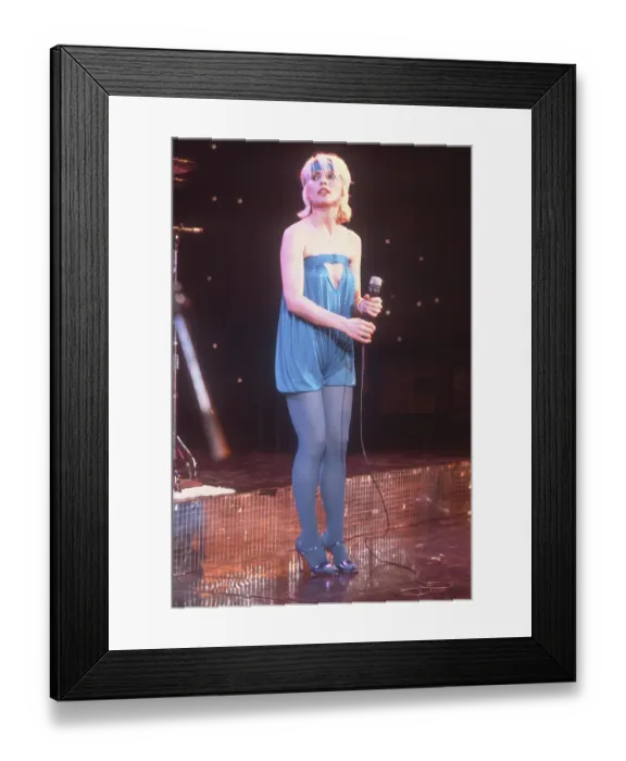 Framed Print : Blondie On Midnight Special Framed Print : Blondie On Midnight Special
