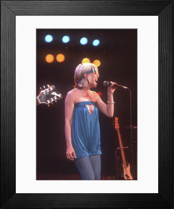 Framed Print : Blondie On Midnight Special Framed Print : Blondie On Midnight Special