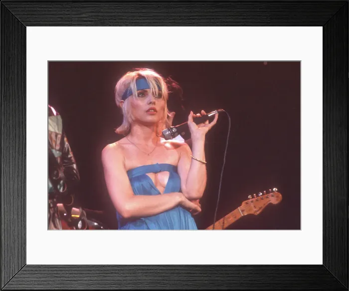 Framed Print : Blondie On Midnight Special Framed Print : Blondie On Midnight Special