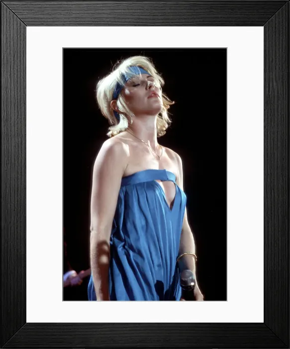 Framed Print : Blondie On Midnight Special Framed Print : Blondie On Midnight Special
