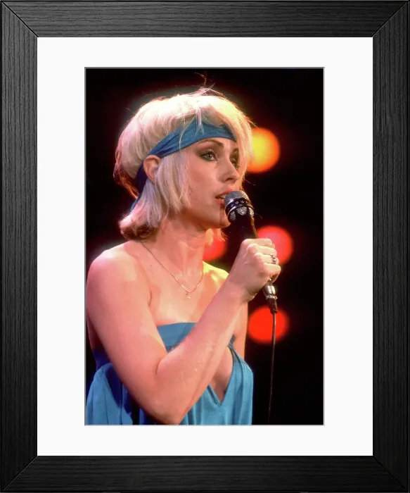 Framed Print : Blondie On Midnight Special Framed Print : Blondie On Midnight Special