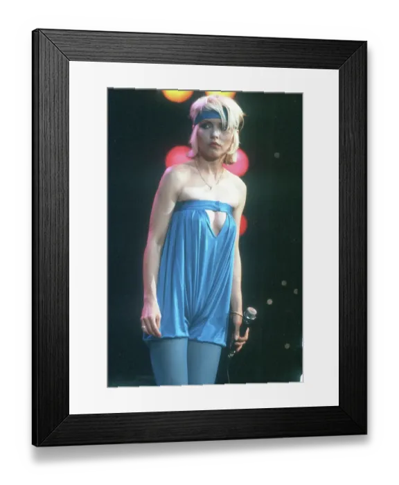 Framed Print : Blondie On Midnight Special