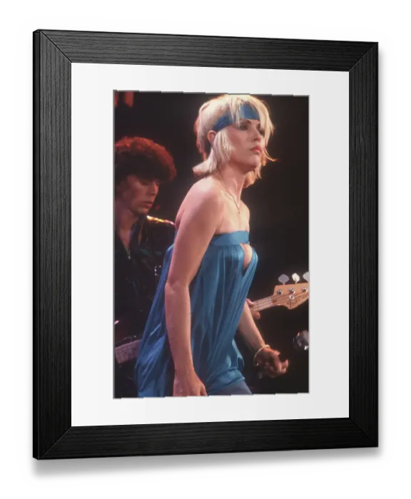 Framed Print : Blondie On Midnight Special Framed Print : Blondie On Midnight Special