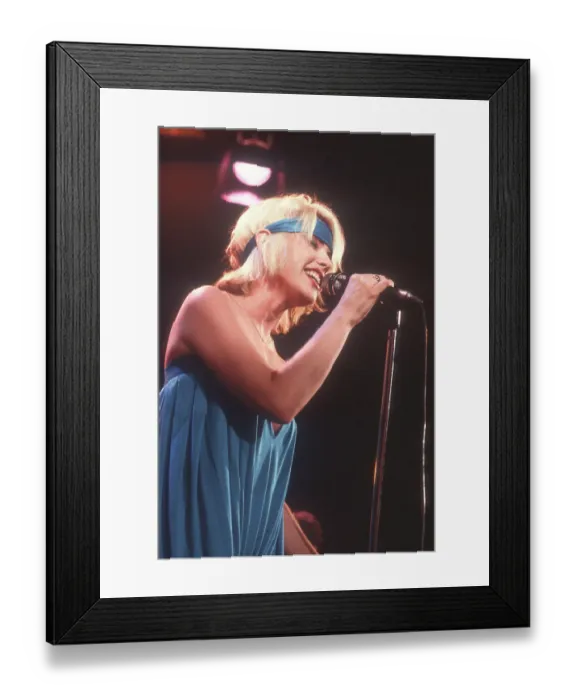 Framed Print : Blondie On Midnight Special Framed Print : Blondie On Midnight Special