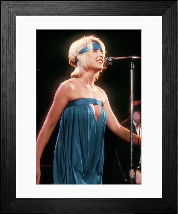 Framed Print : Blondie On Midnight Special Framed Print : Blondie On Midnight Special