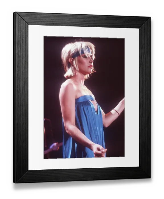 Framed Print : Blondie On Midnight Special