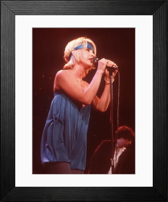 Framed Print : Blondie On Midnight Special