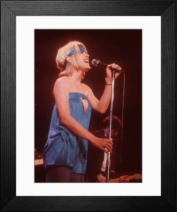 Framed Print : Blondie On Midnight Special