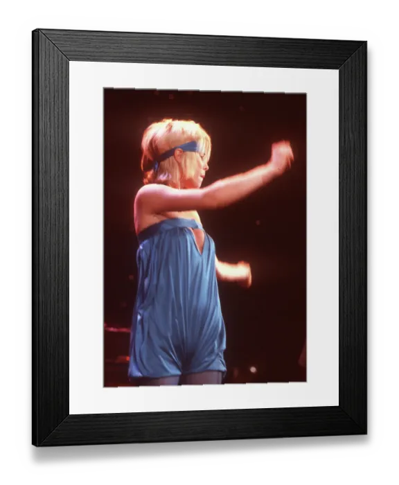 Framed Print : Blondie On Midnight Special