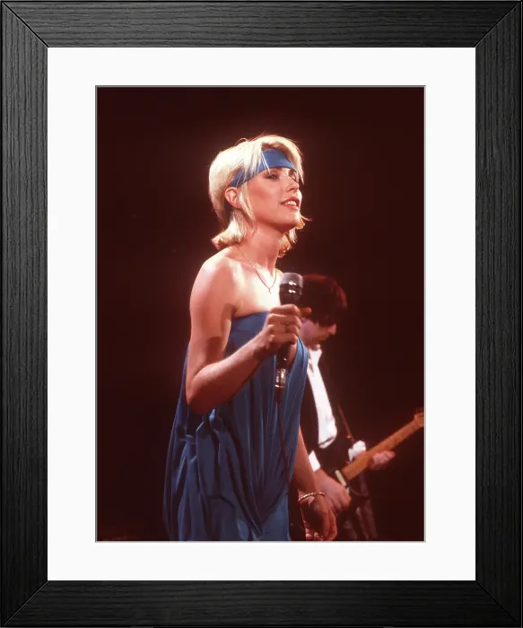 Framed Print : Blondie On Midnight Special