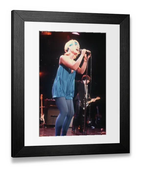 Framed Print : Blondie On Midnight Special