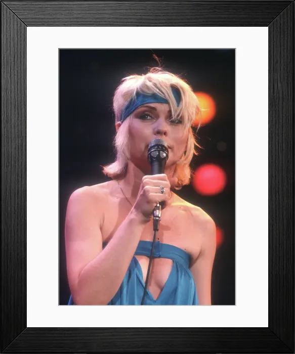 Framed Print : Blondie On Midnight Special
