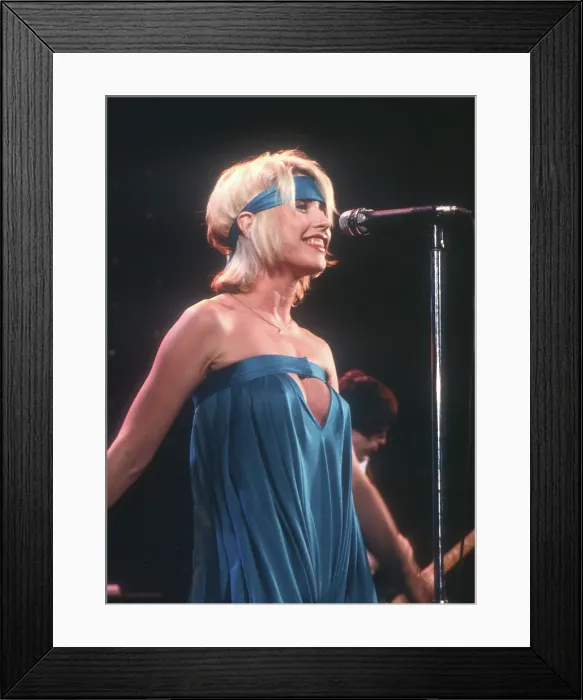 Framed Print : Blondie On Midnight Special
