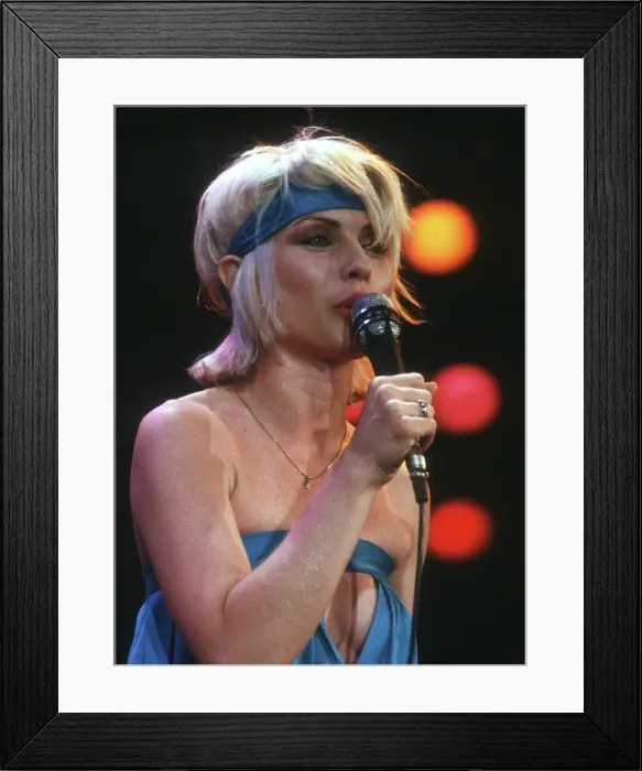Framed Print : Blondie On Midnight Special