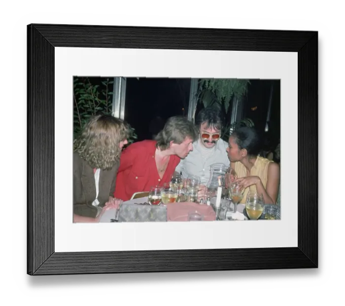 Framed Print : Giorgio Moroder And Keith Forsey Framed Print : Giorgio Moroder And Keith Forsey