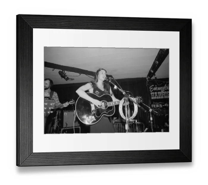 Framed Print : Emmylou Harris At The Palomino Framed Print : Emmylou Harris At The Palomino