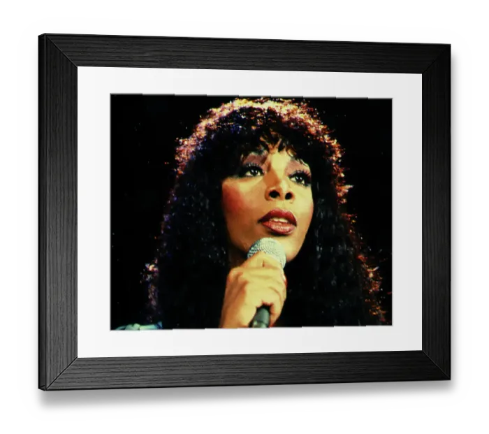 Framed Print : Donna Summer Performing Framed Print : Donna Summer Performing