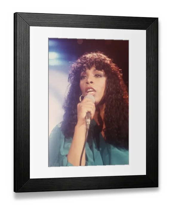 Framed Print : Queen Of Disco Performs On A TV Show Framed Print : Queen Of Disco Performs On A TV Show