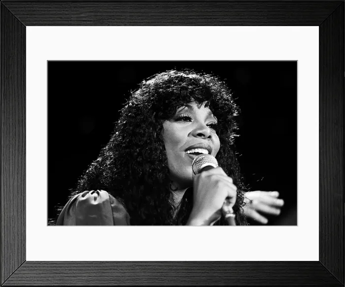 Framed Print : Queen Of Disco Performs On A TV Show Framed Print : Queen Of Disco Performs On A TV Show