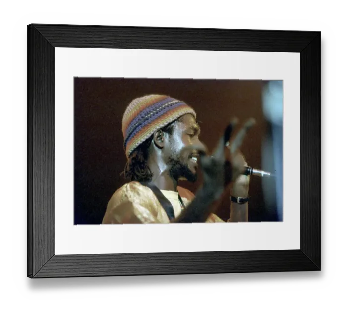 Framed Print : Photo of Peter Tosh