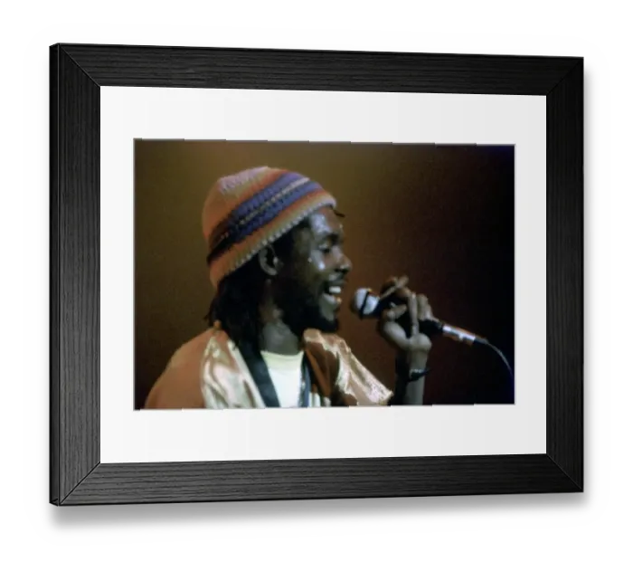 Framed Print : Photo of Peter Tosh Framed Print : Photo of Peter Tosh