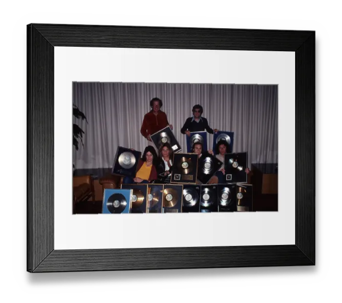 Framed Print : Photo of Van Halen Framed Print : Photo of Van Halen