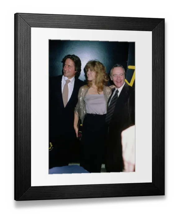 Framed Print : The China Syndrome Hollywood Premiere