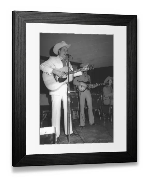Framed Print : Photo of Ernest Tubb Framed Print : Photo of Ernest Tubb