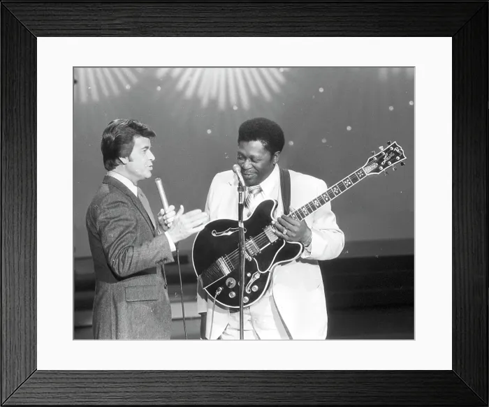 Framed Print : BB King On American Bandstand Framed Print : BB King On American Bandstand